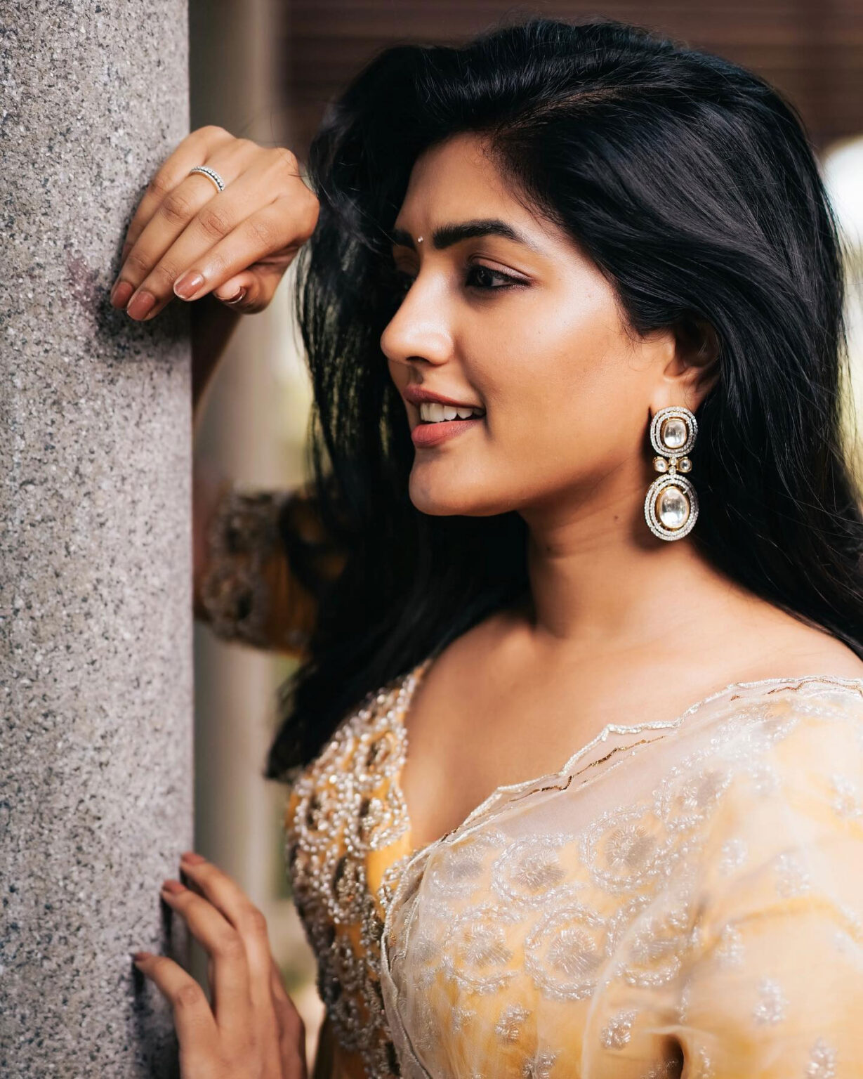 Eesha Rebba Beautiful Stills In Anarkali Outfit South Indian Actress