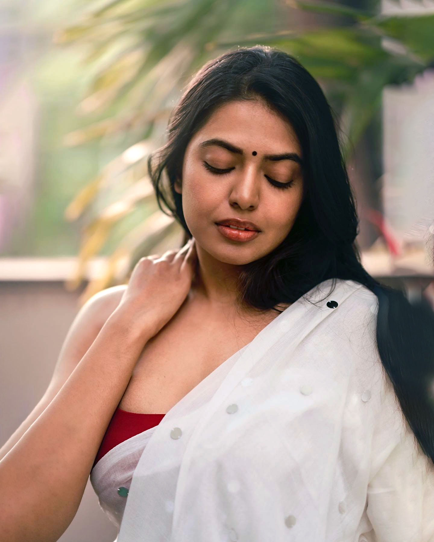 Shivani Rajashekar Ravishing Stills In Saree South Indian Actress