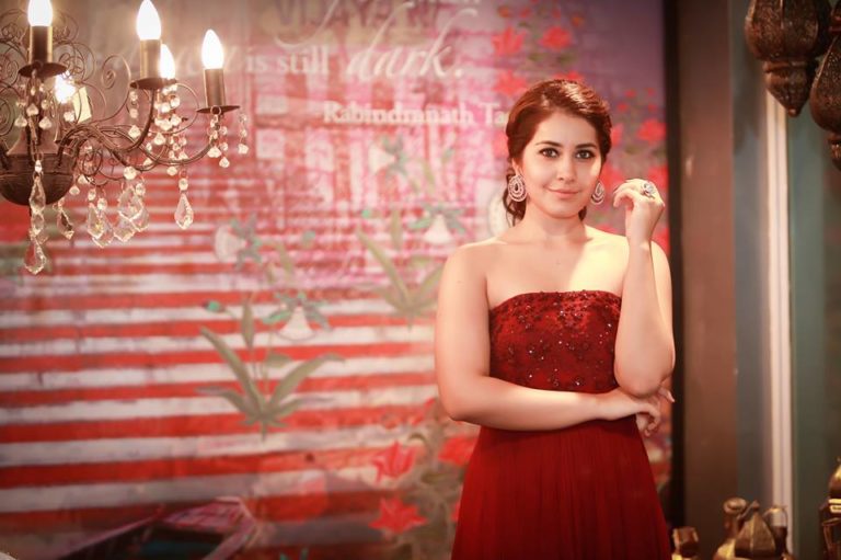 Raashi Khanna at Supreme Movie 50 days Celebrations
