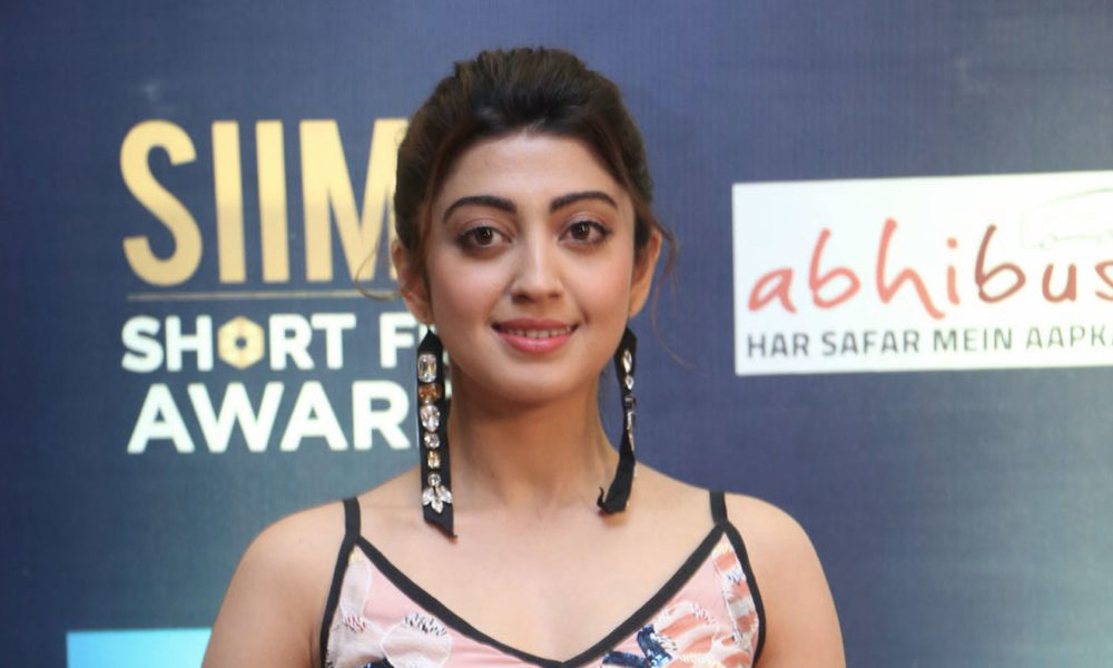 Pranitha Subhash at the SIIMA Short Film Awards