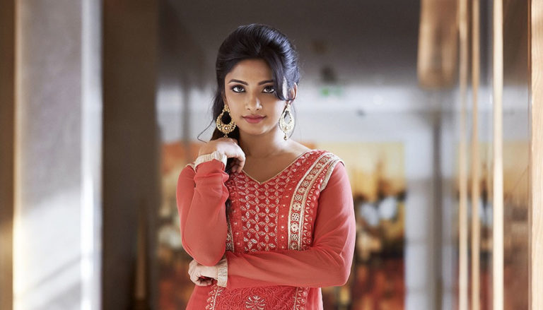 Priyanka photos at Runam movie press meet