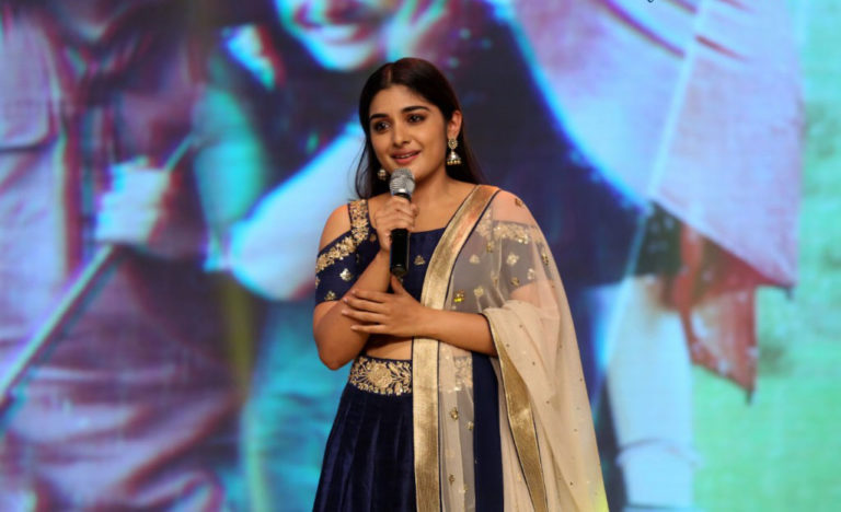 Nivetha Thomas at Jai Lava Kusa Theatrical Trailer Launch