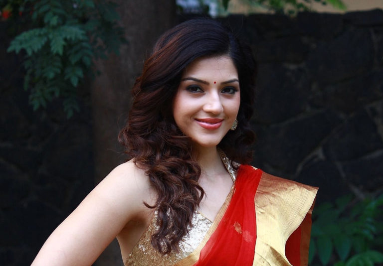 Mehreen Pirzada stills at Nenjil Thunivirunthal Press Meet