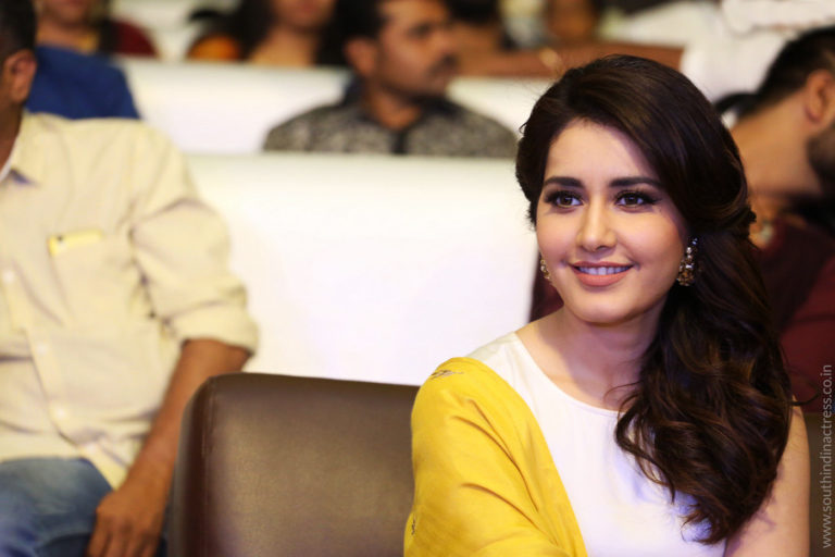 Raashi Khanna stills at Balakrishnudu Movie Audio Launch