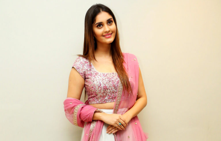 Surbhi stills at Okka Kshanam Movie Trailer Launch