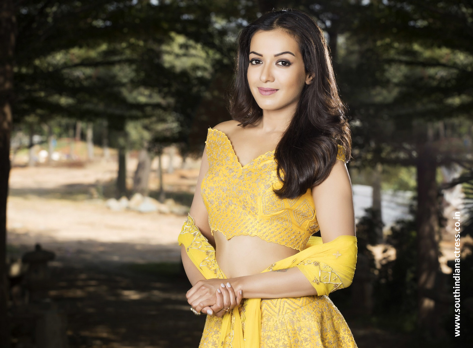 Catherine Tresa photoshoot stills from My South Diva Calendar