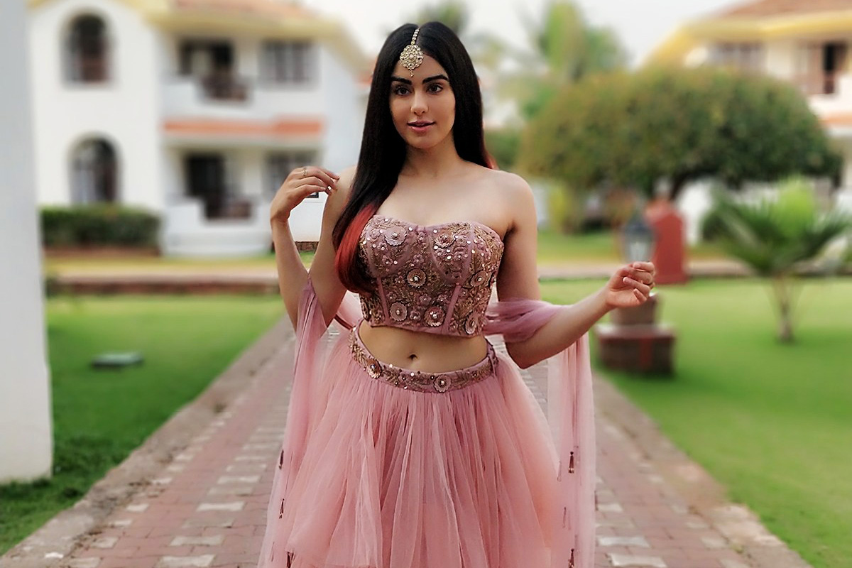 Adah Sharma stills at a friend’s wedding