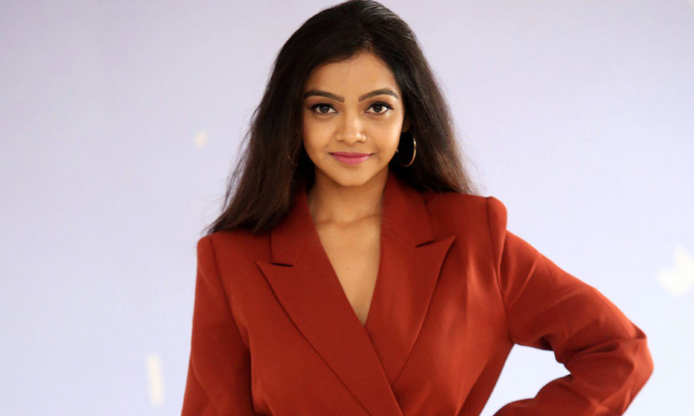 Nithya Shetty at Nuvvu Thopu Raa Trailer Launch