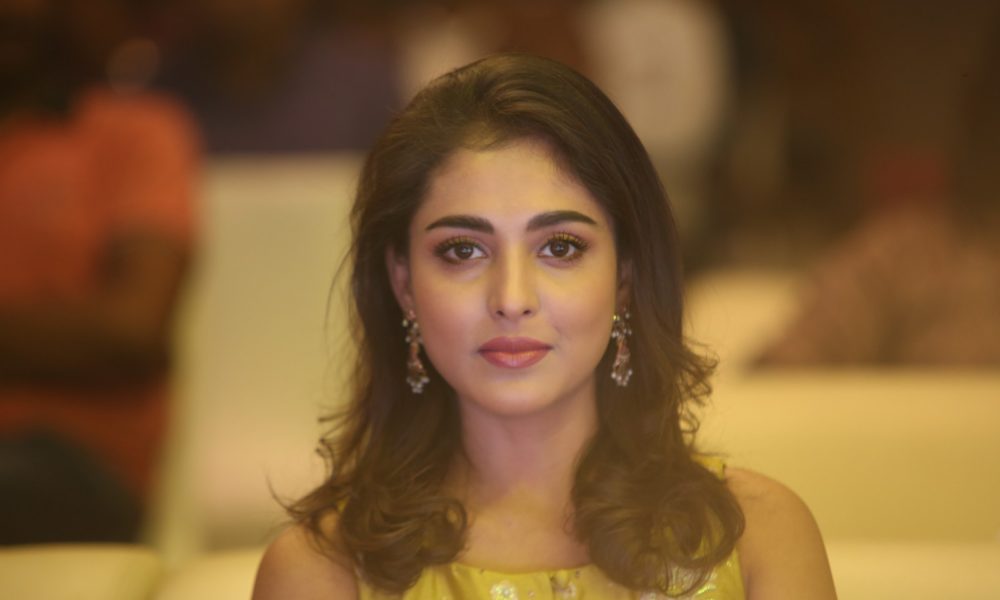 Madhu Shalini at Goodachari Pre Release Function