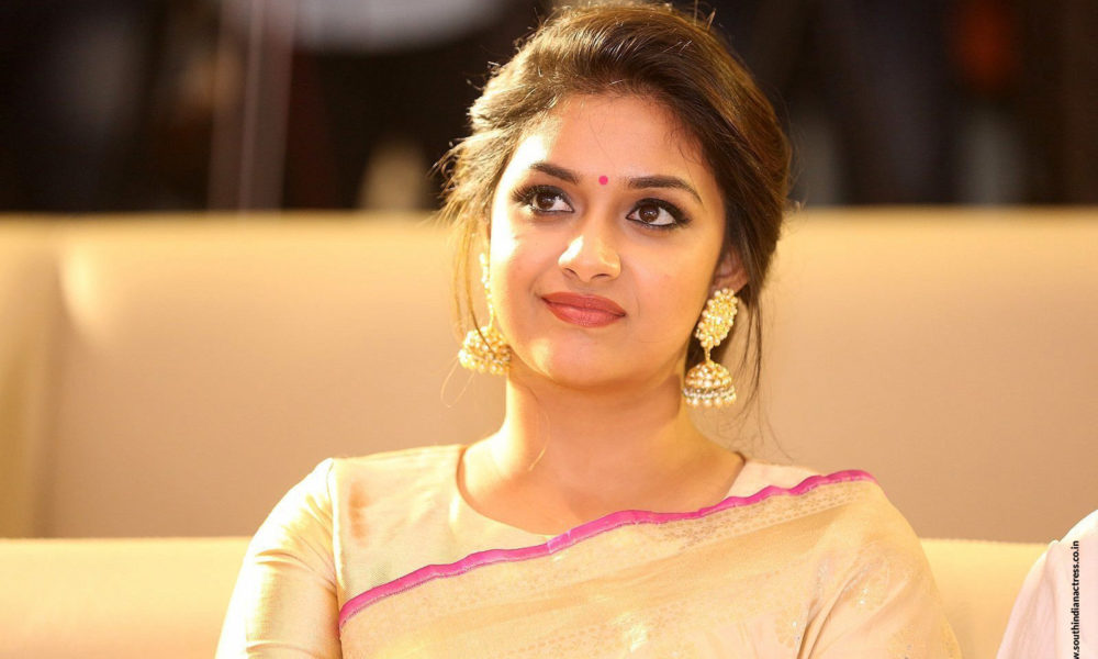 Keerthy Suresh at Pandem Kodi 2 Trailer Launch