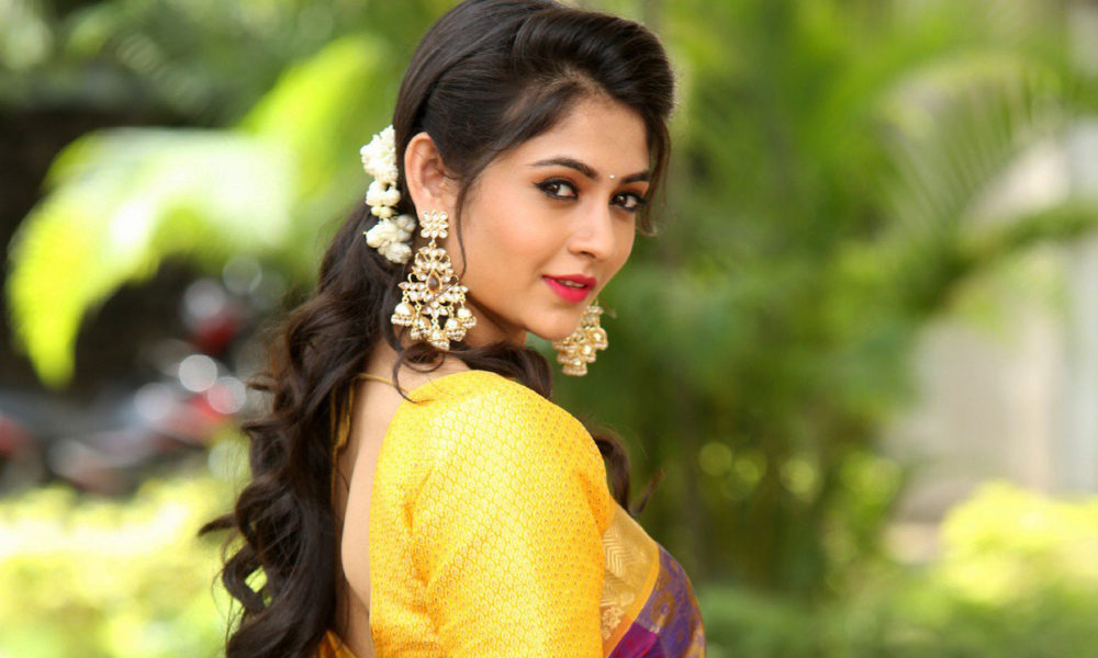 Shivangi at Aswamedham Song Launch