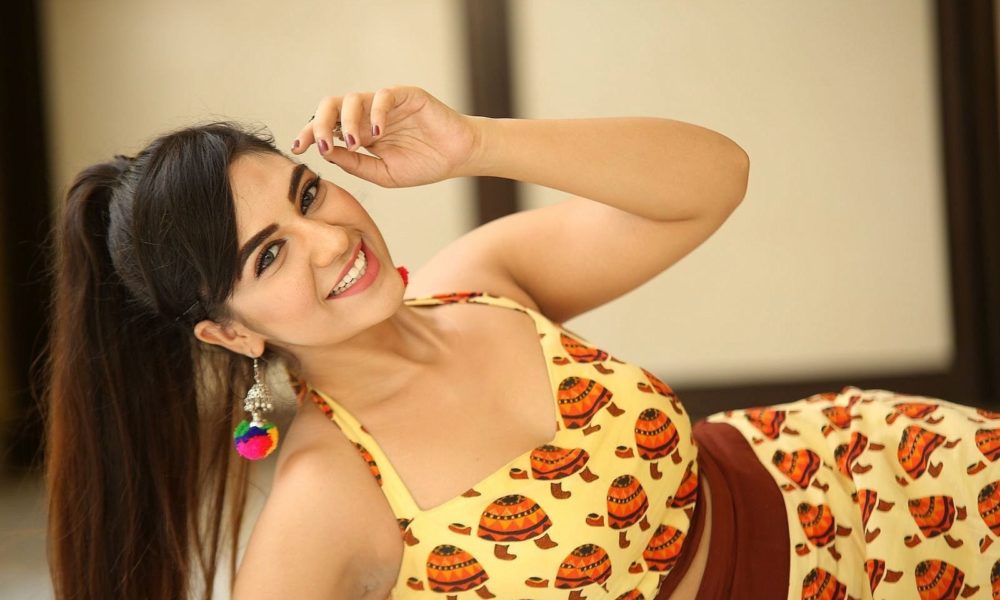 Harshitha Panwar stills at Bewars movie Promotion