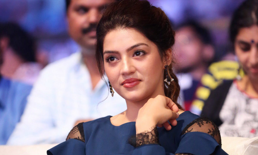 Mehreen Kaur Pirzada at Hyderabad NOTA Public Meet