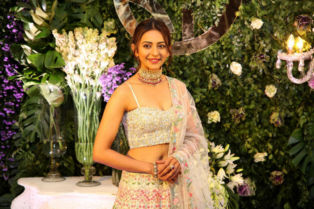 Rakul Preet Singh At Saina Nehwal Wedding Reception South Indian Actress