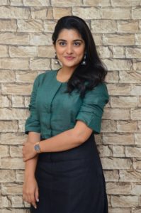 Brochevarevarura Movie Actress Nivetha Thomas Interview Pics