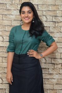 Actress Nivetha Thomas New Pics @ Brochevarevarura Movie Interview