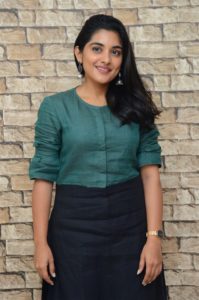 Brochevarevarura Movie Actress Nivetha Thomas Interview Pics