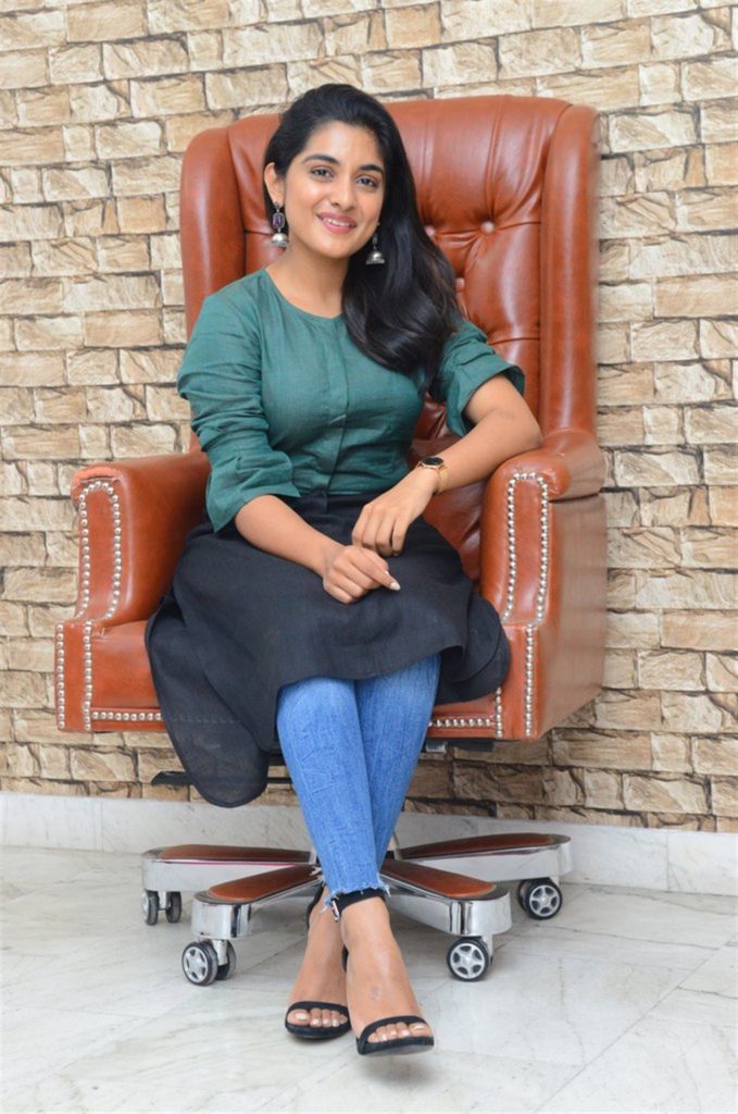 Nivetha Thomas at Brochevarevarura movie Interview