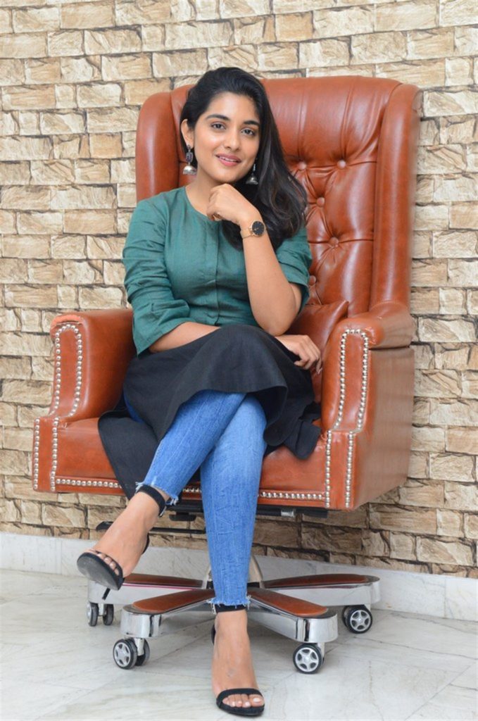 Nivetha Thomas at Brochevarevarura movie Interview