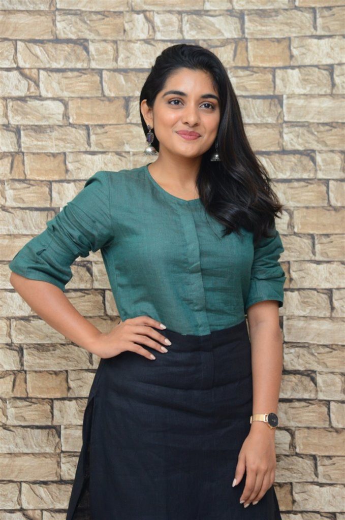 Actress Nivetha Thomas New Pics @ Brochevarevarura Movie Interview ...