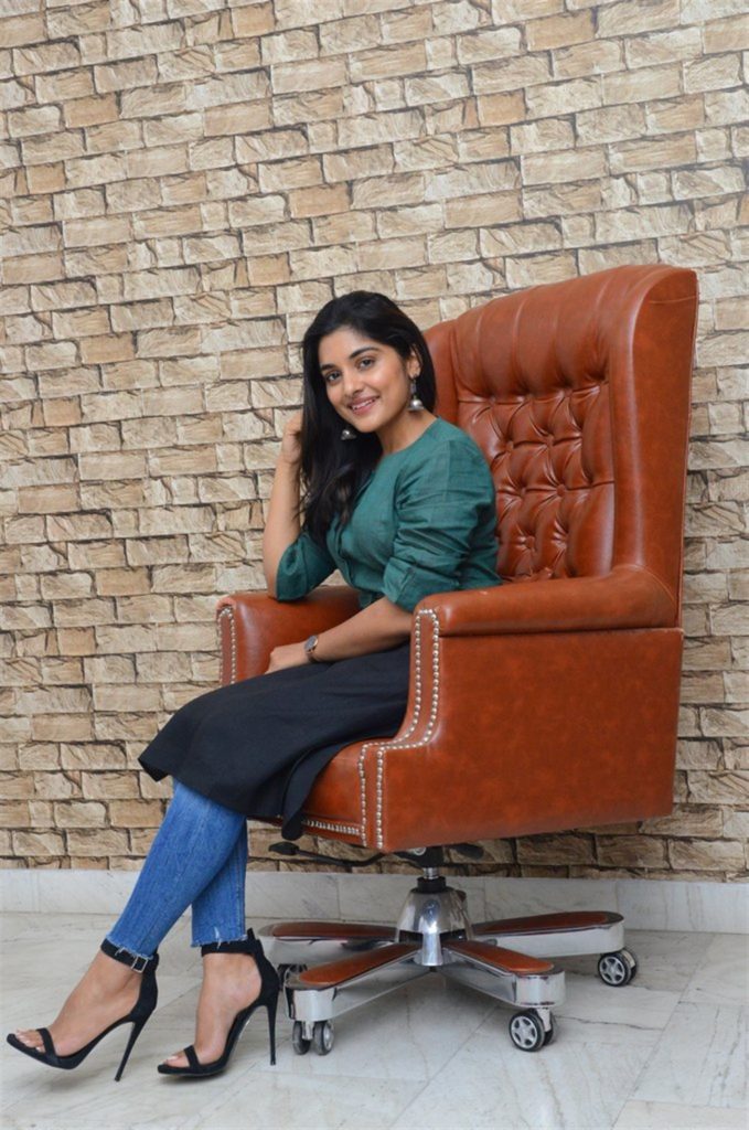 Nivetha Thomas at Brochevarevarura movie Interview