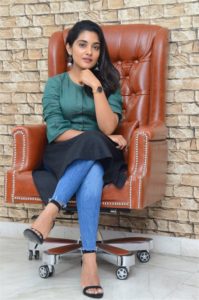 Brochevarevarura Movie Actress Nivetha Thomas Interview Pics