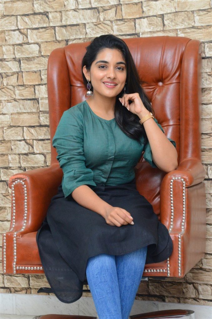 Nivetha Thomas at Brochevarevarura movie Interview