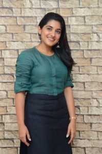 Brochevarevarura Movie Actress Niveda Thomas Interview Pics