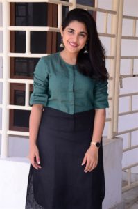 Brochevarevarura Movie Actress Nivetha Thomas Interview Pics