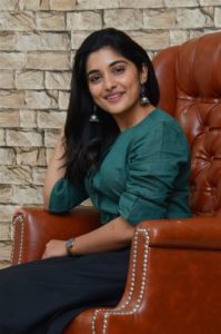 Actress Nivetha Thomas New Pics @ Brochevarevarura Movie Interview