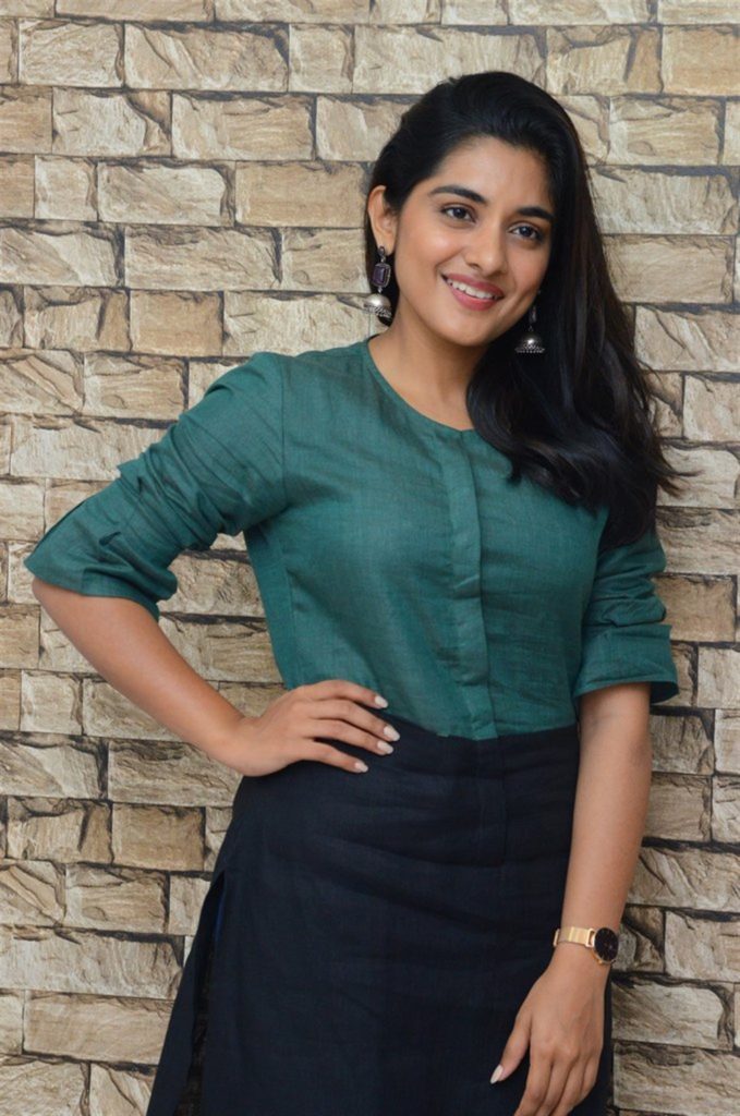 Actress Nivetha Thomas New Pics @ Brochevarevarura Movie Interview ...