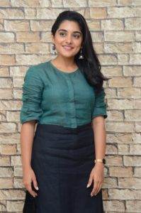 Brochevarevarura Movie Actress Nivetha Thomas Interview Pics