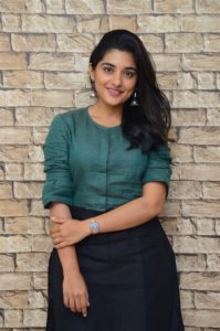 Brochevarevarura Movie Actress Niveda Thomas Interview Pics