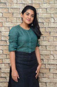 Brochevarevarura Movie Actress Nivetha Thomas Interview Pics