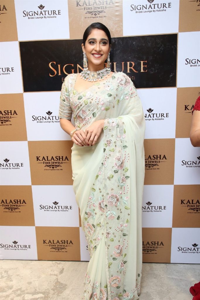 Regina Cassandra At Kalasha Jewels Signature Bridal Lounge Launch South Indian Actress