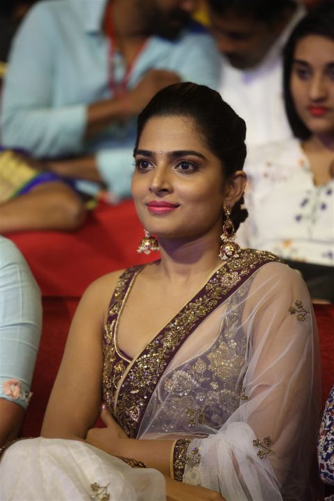 Guna 369 movie actress Anagha LK Maruthora at Pre Release