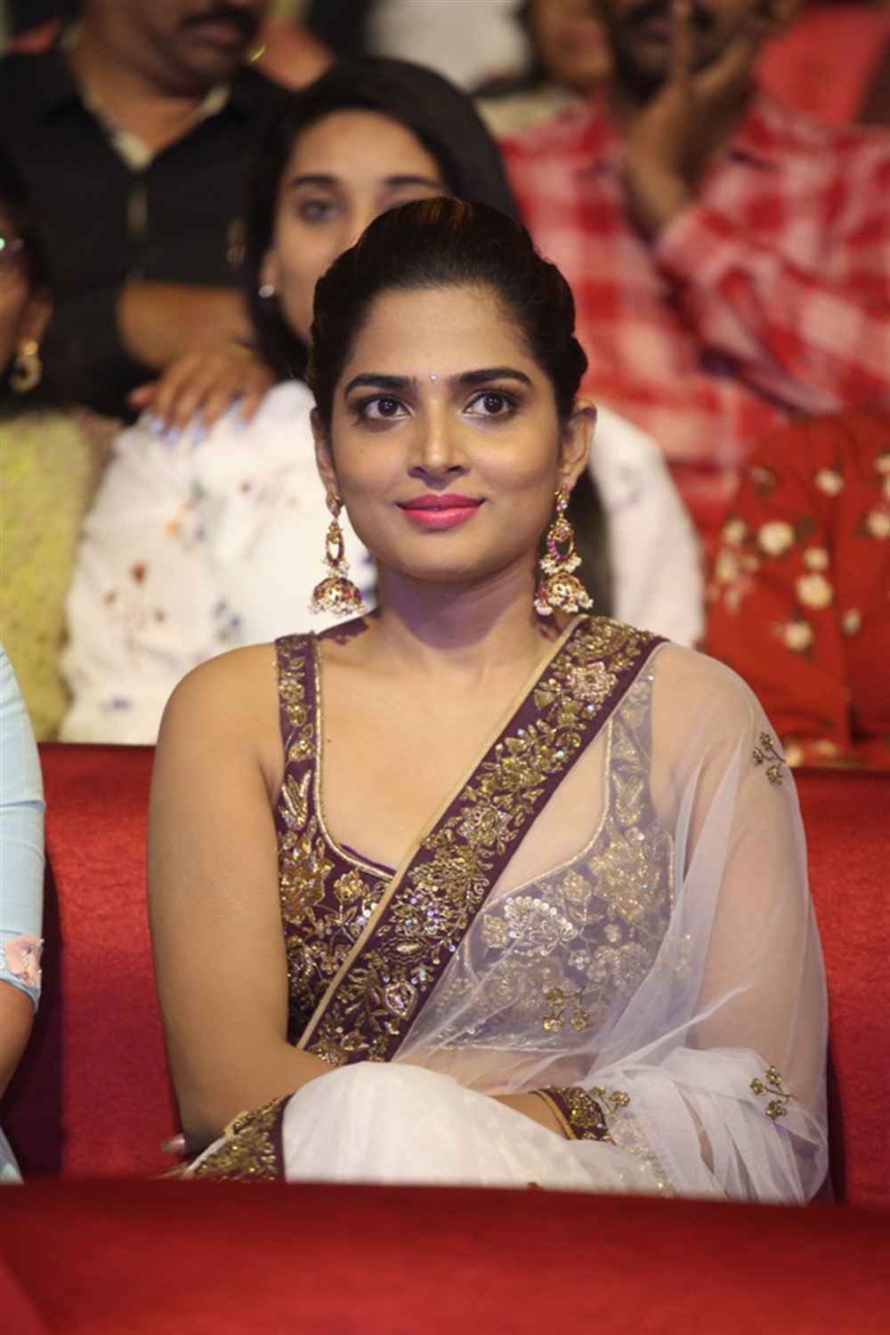 Guna 369 movie actress Anagha LK Maruthora at Pre Release