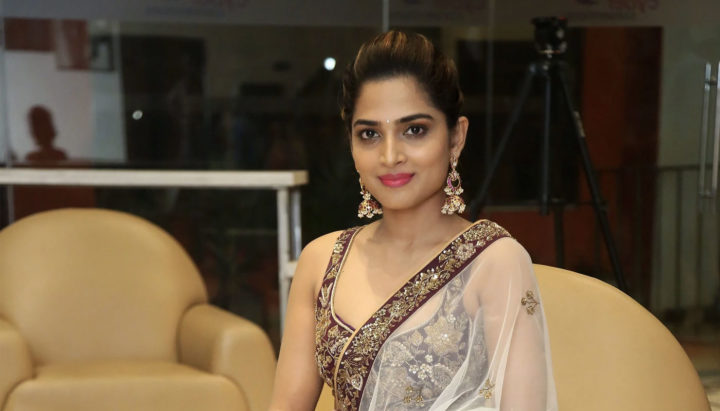 Anagha LK Maruthora stills at Guna 369 Pre Release