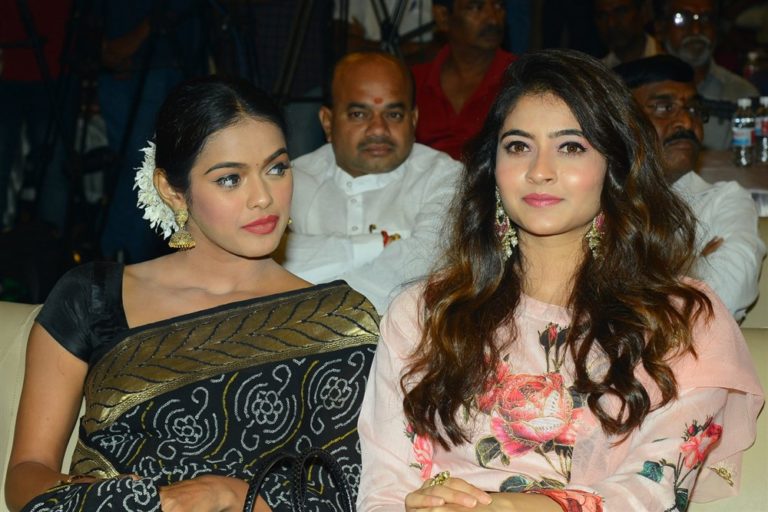 Sonyaa, Shivangi Khedkar @ Aswamedham Movie Trailer Launch Photos