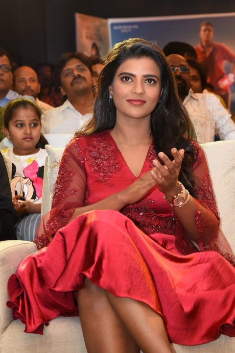 Actress Aishwarya Rajesh @ Kousalya Krishnamurthy Audio Release Photos