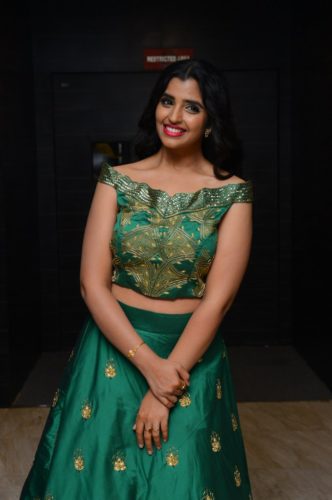 Anchor Syamala at Rajdoot Pre-Release