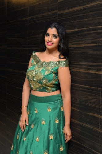 Anchor Syamala at Rajdoot Pre-Release