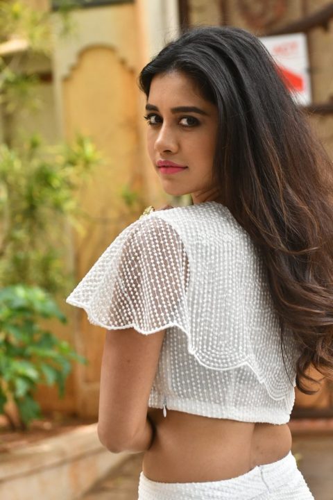 Nabha Natesh stills at iSmart Shankar interview