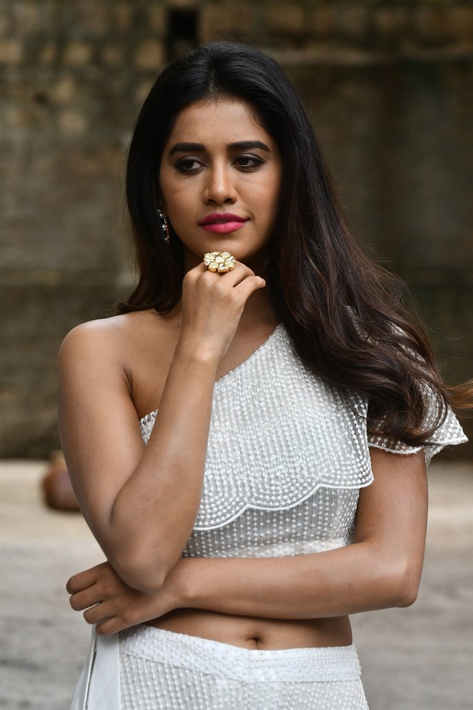 Nabha Natesh stills at iSmart Shankar interview