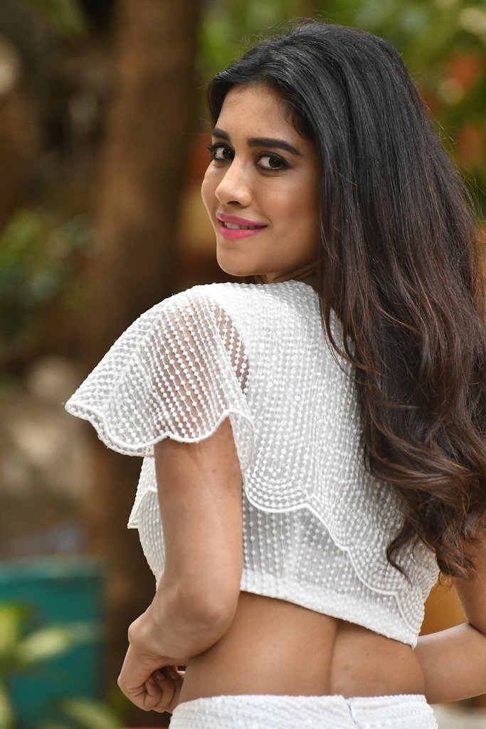 Nabha Natesh stills at iSmart Shankar interview