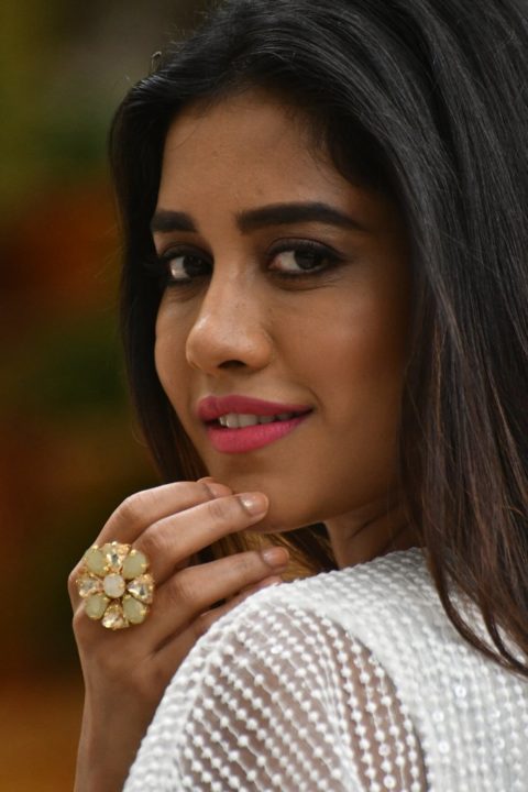 Nabha Natesh stills at iSmart Shankar interview