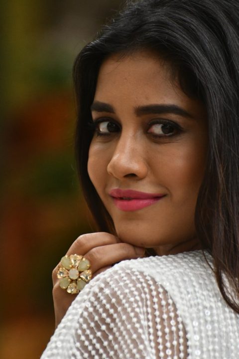 Nabha Natesh stills at iSmart Shankar interview