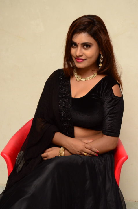 Priyanka Augustin at Mass Power Movie Press Meet