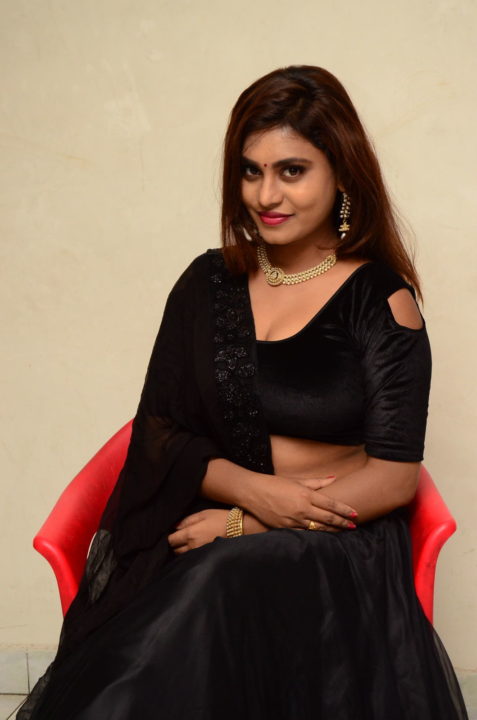 Priyanka Augustin at Mass Power Movie Press Meet