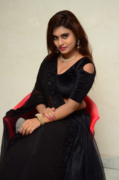 Priyanka Augustin at Mass Power Movie Press Meet